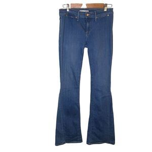 Joie SZ 27 Mid Rise Flare Bell Bottoms Jeans Stretch 70s Vibes Retail $228
